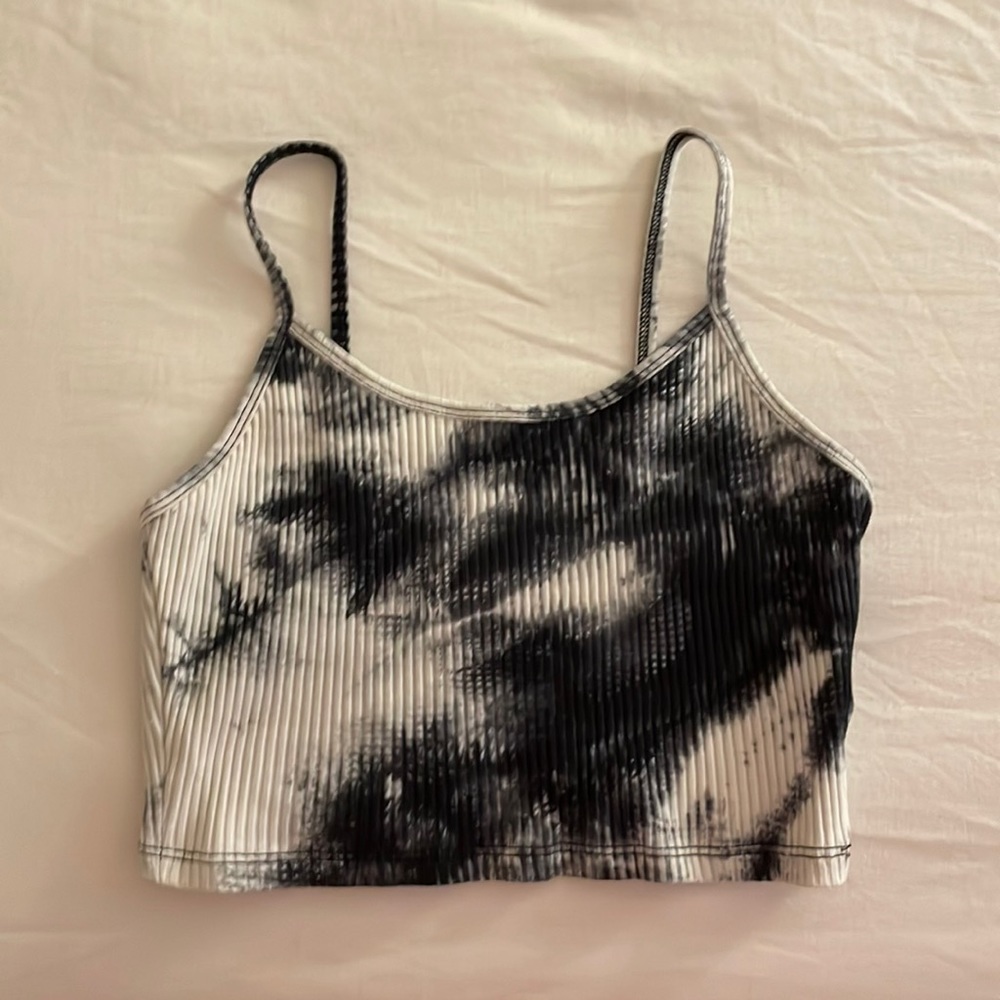 Small tie die shirt from shein.